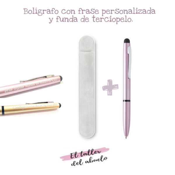 BOLÍGRAFOS METALIZADOS