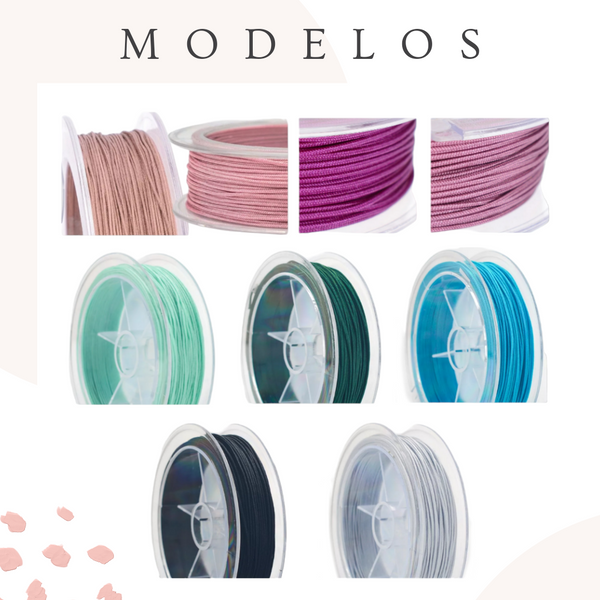 Pulsera para grabar, hilo macrame ajustable
