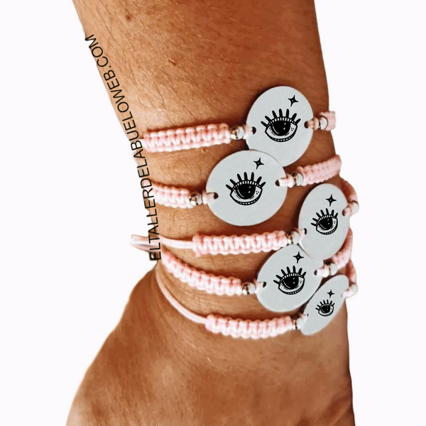 PULSERA BRUJAS MACRAME PERSONALIZADA