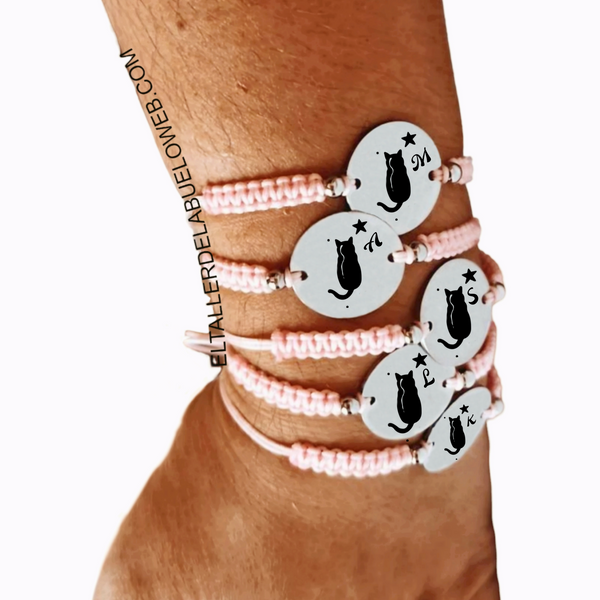 PULSERA BRUJAS MACRAME PERSONALIZADA