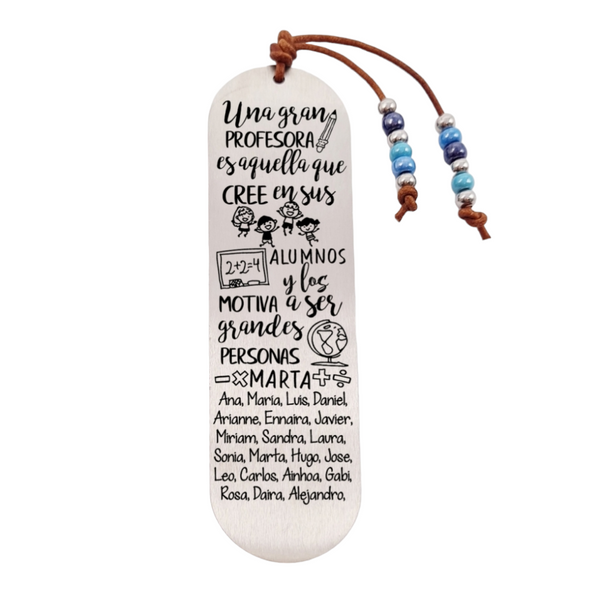 MARCAPÁGINAS "UN/A GRAN PROFESOR/A"