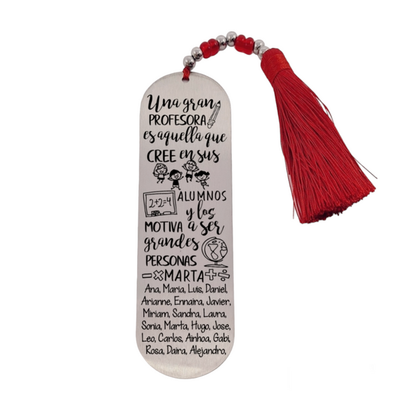 MARCAPÁGINAS "UN/A GRAN PROFESOR/A"