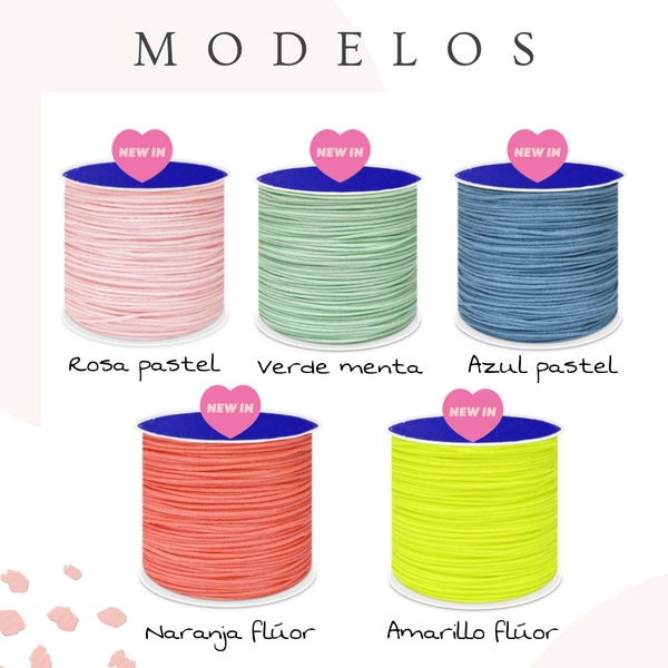 Pulsera para grabar, hilo macrame ajustable