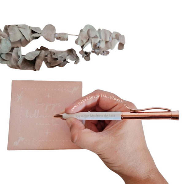 BOLÍGRAFOS DE ALUMINIO LACADOS