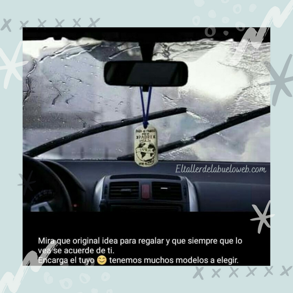 CUELGA RETROVISOR PAPÁ