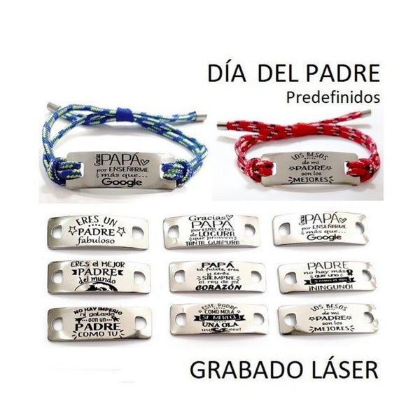 PULSERA PARA PAPÁ PARACORD