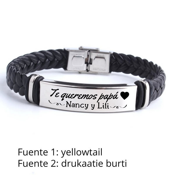 PULSERA TE QUIERO PAPÁ