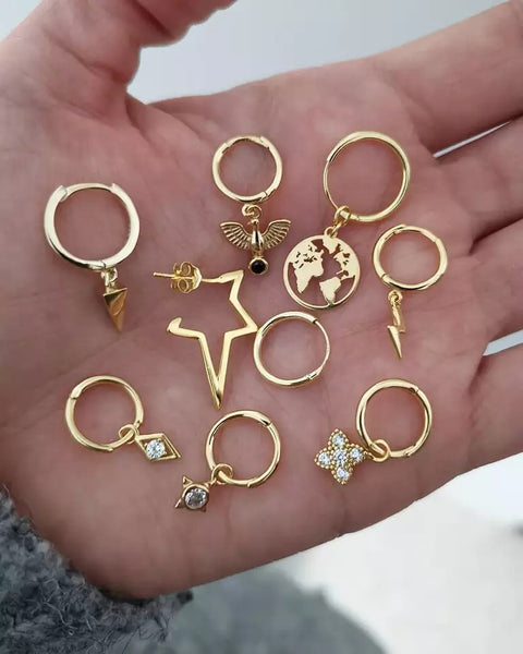 Nuevos hoops egipcyan gold