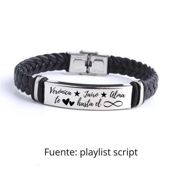 PULSERA TE QUIERO PAPÁ