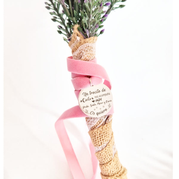 LAZO RAMO DE NOVIA EN PLATA 30MM