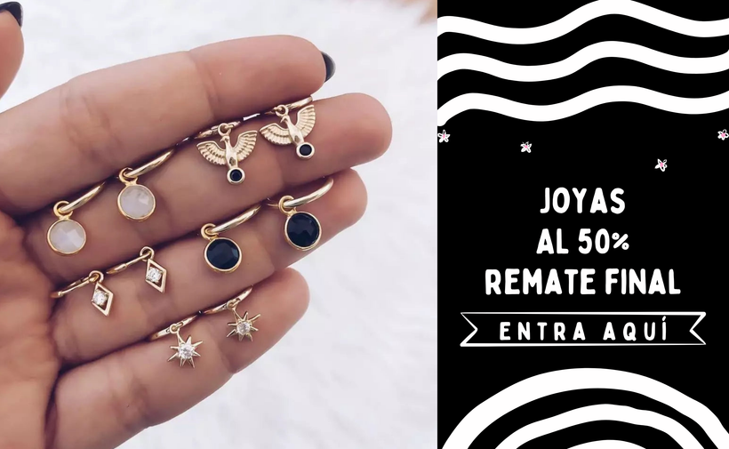 JOYAS AL 50% BLACK FRIDAY