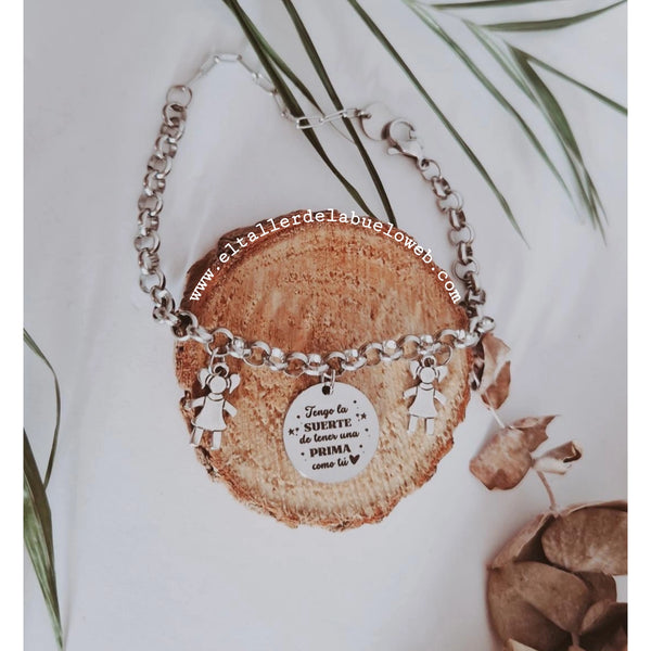 PULSERA PRIMAS EN ACERO