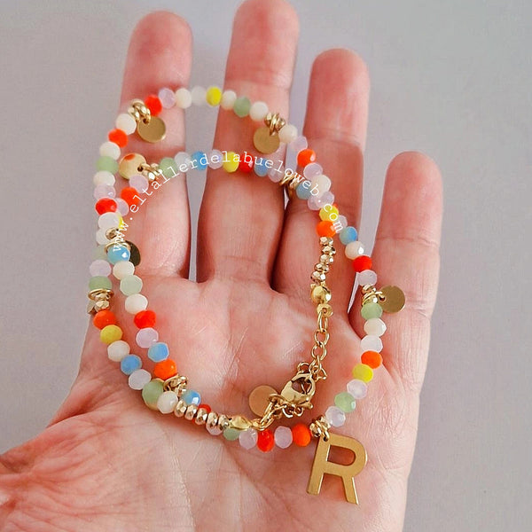COLGANTE SUMMER VIBES CON INICIAL