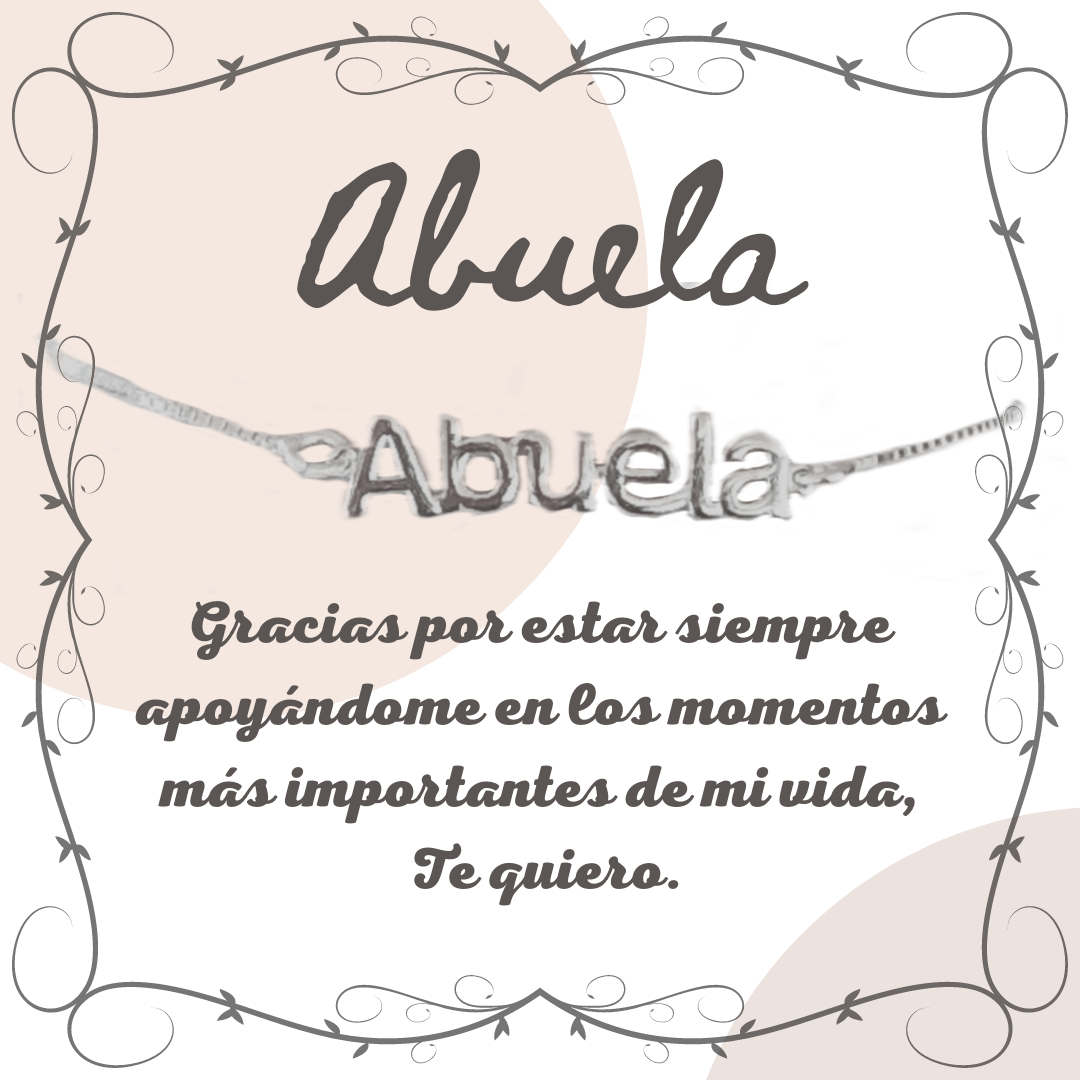 PULSERA ABUELA